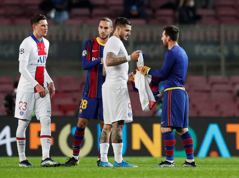 Barcelona Tumbang Namun Hubungan Messi Dan Icardi Makin Membaik