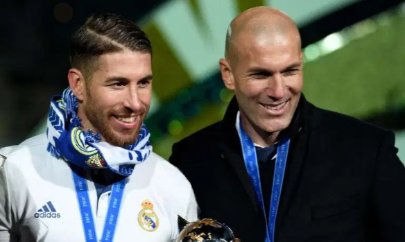 Zidane Dan Sergio Ramos Sepakat Pergi Bersama Dari Madrid Berita  Liga Spanyol