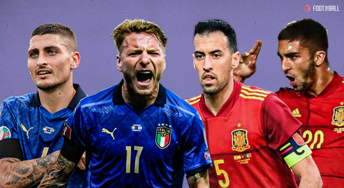 Tim Nasional (Timnas) Italia akan bertemu Spanyol dalam semifinal Piala Eropa 2020