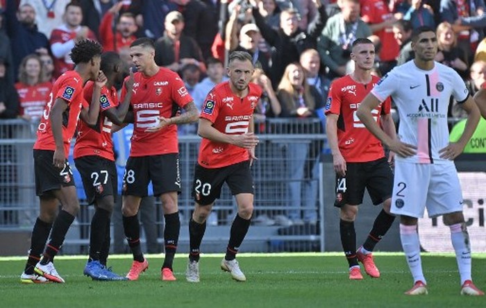 Kekalahan Pertama PSG Ditumbangkan Oleh Rennes