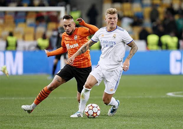 Real Madrid Hajar Tuan Rumah Shakhtar Donetsk Skor 5-0